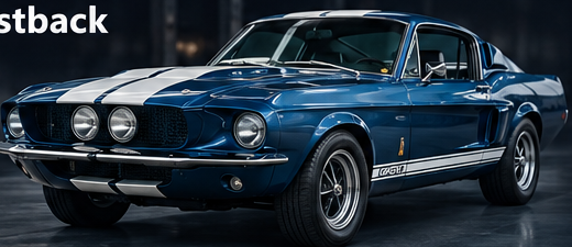 Historic Shelby GT500 reference vehicle